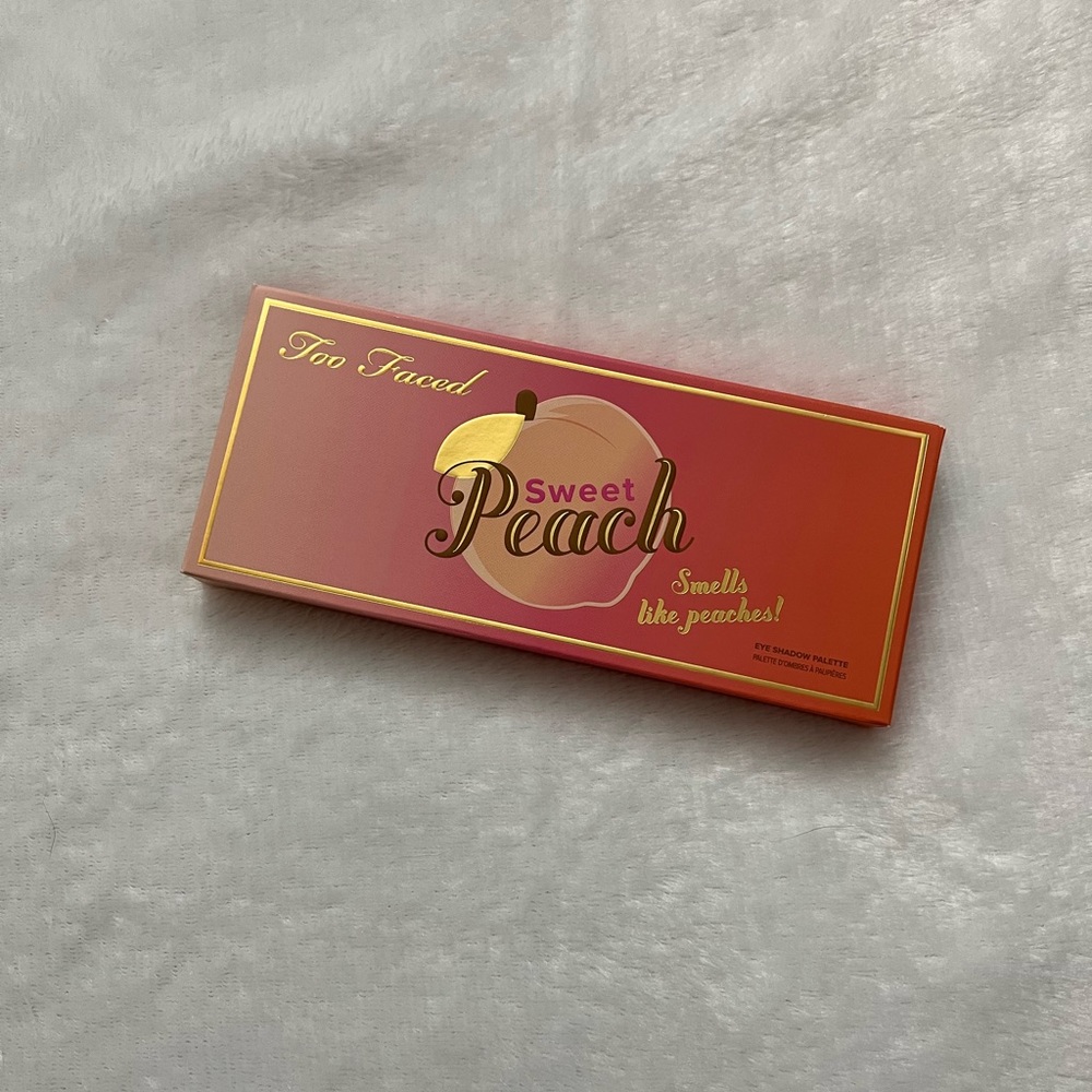 NIB Too Faced Sweet Peach Eyeshadow Palette